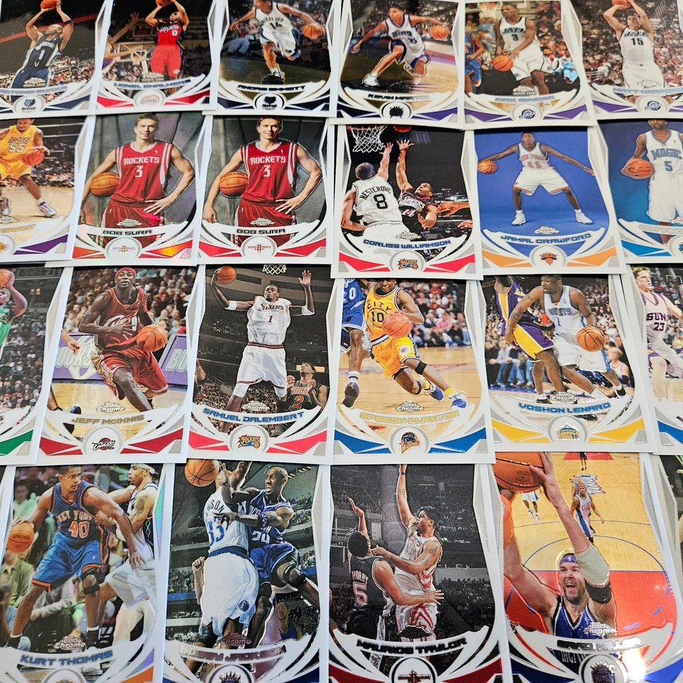 2004-05 TOPPS CHROME BASKETBALL YOU PICK SEE SCANS ROOKIES,REFRACTOR,STARS MINT - Image 1 of 1