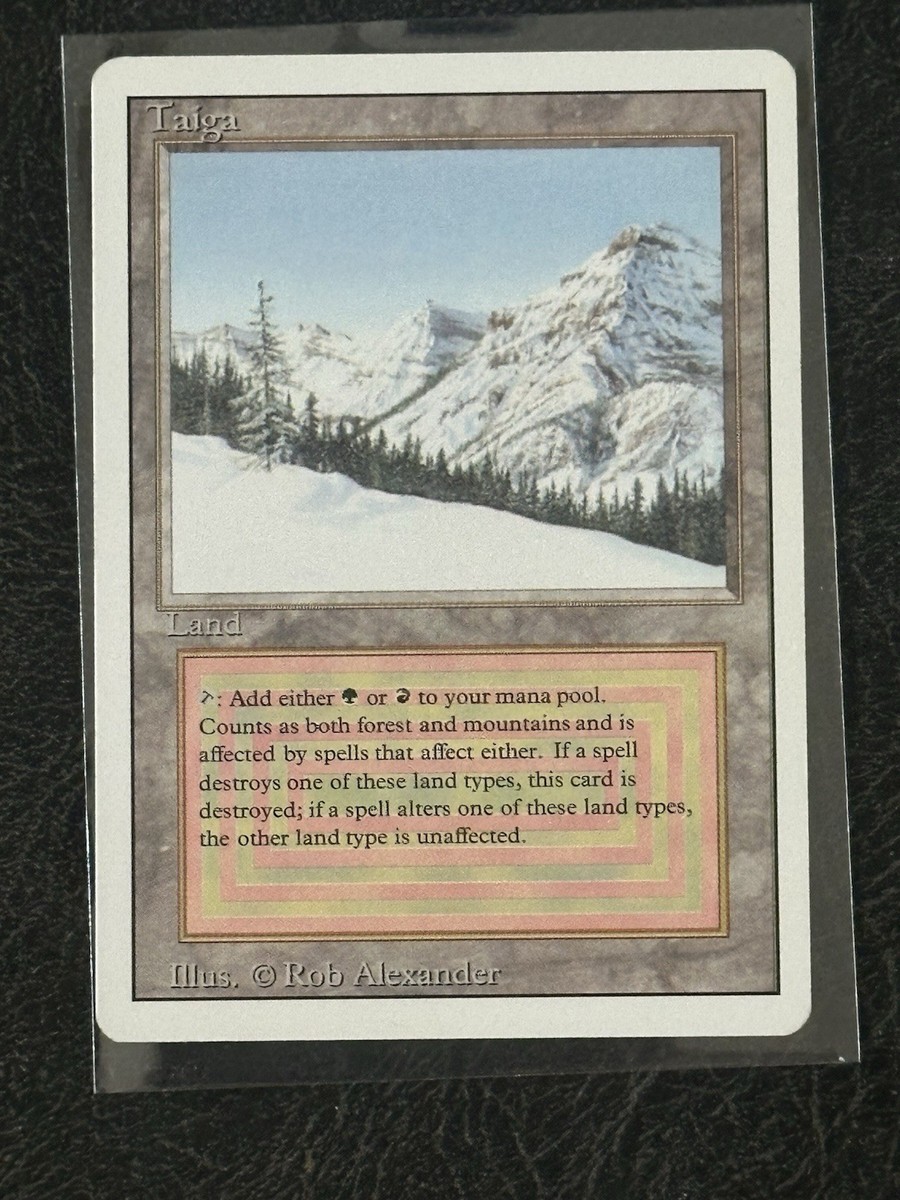 Taiga (Magic: The Gathering) Land Magic: The Gathering Taiga (Magic: The Gathering) Land Magic: The Gathering