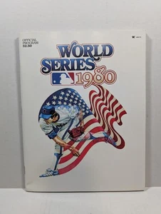 1980 Baseball World Series Program Philadelphia Phillies vs Kansas City Royals - Picture 1 of 16