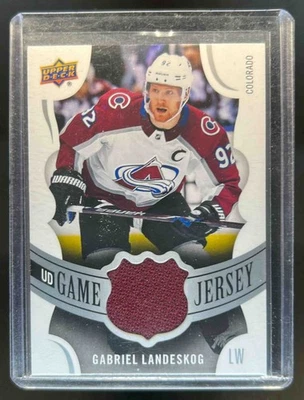 2018-19 Upper Deck Gabriel Landeskog UD Game Jerseys #GJ-GL Avalanche - Image 1 of 2