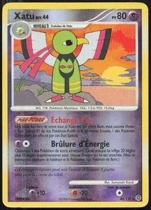 Pokemon Karte Xatu 44/132 Reverse Secret Wonders Französisch - Bild 1 von 2