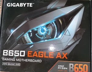 GIGABYTE - B650 EAGLE AX Gaming Motherboard AMD AM5 DDR5 - Picture 1 of 4