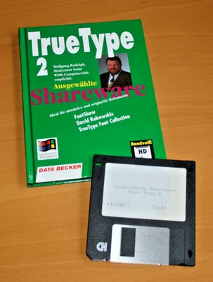 TrueType 2 - Ausgewählte Shareware - DATA BECKER GmbH - 1993 - Bild 1 von 4