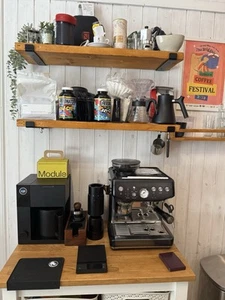 Sage Barista Express Impress SES876BST Coffee Machine Black Stainless Steel - Picture 1 of 12