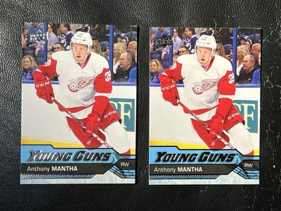 ANTHONY MANTHA (2) 2016-17 Upper Deck Young Guns 213 - Image 1 of 2