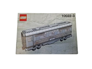 Lego® TRENO Ferrovia 10022_3 istruzioni per il montaggio Santa Fe Carro - Foto 1 di 1