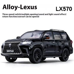 Großer 1:18 Lexus LX570 Off-Road SUV Metalllegierung Diecast Auto Modell Spielzeug Kinder Geschenk - Bild 1 von 18