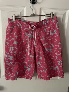 Oscar De La Renta Boys Pink Board Shorts Size 16Y - Picture 1 of 3