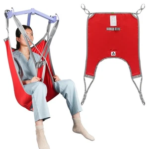 EZ Assistive Patientenstraffung Geteilte Beinschlinge mit niedrigem Rücken - LARGE 375 LB - NEU - Bild 1 von 4
