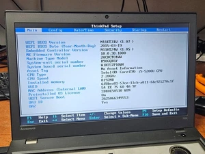 Lenovo ThinkPad T550, Screen 15.6 Assembly - WORKING - Picture 1 of 4