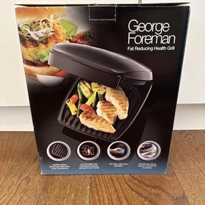George Foreman Family 4 Portionen Gesundheitsgrill Neu Verpackt - Bild 1 von 5