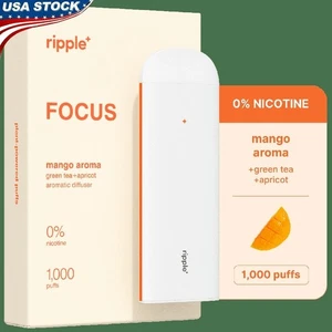 Mango Aroma 1000 Puffs Zero Nicotina a base vegetale tè verde dispositivo albicocca nuovo - Foto 1 di 10