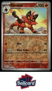 SV05: Temporal Forces #033/162 Torracat Reverse Holo - Picture 1 of 2