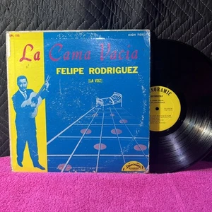 LP -FELIPE RODRIGUEZ -Trio Los Antares, Duo Perez-Rodriguez -LA CAMA VACIA - Picture 1 of 13