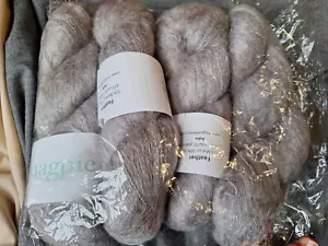 Magpie Fibers Feather Ashe Mohair / Silk 4 Skeins - Picture 1 of 5