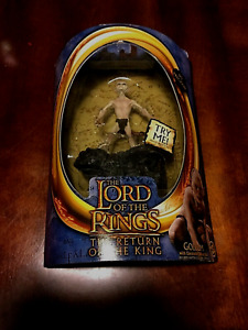 LORD OF THE RINGS GOLLUM / ELECTRONIC SOUND BASE 2003 RETURN OF THE KING TOYBIZ
