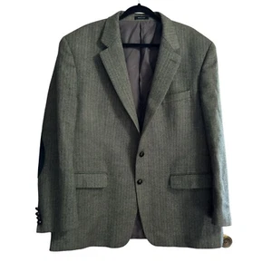 Ralph Lauren Jacket Herringbone Wool Tweed Blazer Sport Jacket Mens 46R - Picture 1 of 10