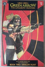 GREEN ARROW THE LONGBOW HUNTERS #2 1ST PRINT 1987 MIKE GRELL. BAGGED/BOARDED VF+