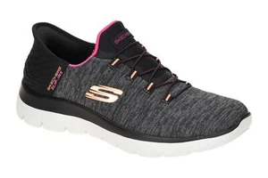 Zapatos de mujer Skechers SUMMITS - zapatos bajos - zapatillas gris ocio NUEVO - Imagen 1 de 8