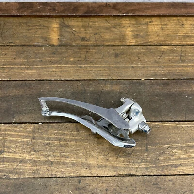 Vintage Shimano Dura Ace FD-7410 Front Derailleur Braze On Bottom Pull B1 - Image 1 of 4