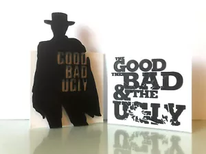 The Good The Bad The Ugly Logo Stand Display Text Colourful Clint Eastwood Civil - Picture 1 of 5