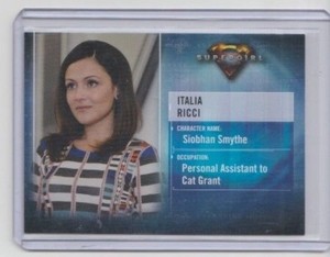 2018 Supergirl Tv Season 1 Character Bios #CB7 Italia Ricci Siobhan Smythe