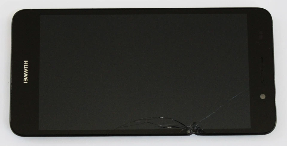 OEM HUAWEI Y6II CAM-L03 REPUESTO~LCD FUNCIONANDO~DIGITALIZADOR AGRIETADO~MARCO Foto 1 de 2