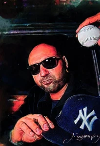 Derek Jeter 2024 Authentic Artist Signed Limited Edition Print Card 10 of 50 - Bild 1 von 4