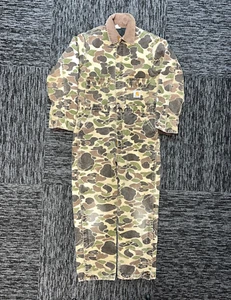 Carhartt Camo Coveralls Size Men's Large Camouflage Cotton Made In USA Vintage - Picture 1 of 9
