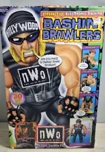 Neu ohne Etikett Bashin' Brawlers Hollywood Hulk Hogan interaktiv sprechendes Plüschtier 1998 NEU FS! - Bild 1 von 8