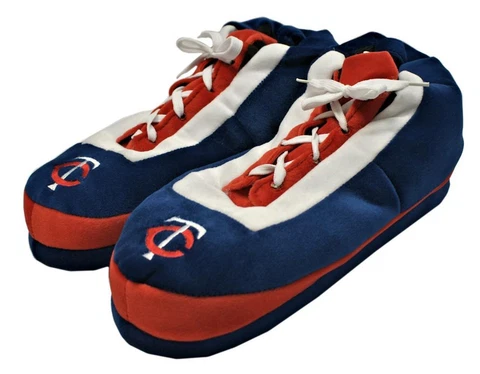 Minnesota Twins Size X-Large Men's Sneaker Slippers [NEW] MLB Tennis Shoes House Cover