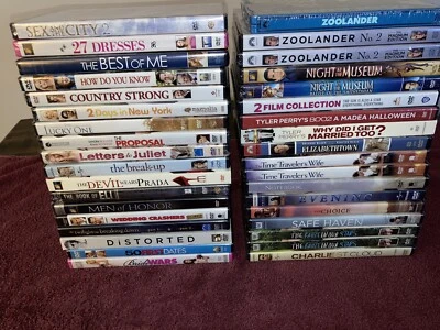 DVD RESELLERS LOT -- FACTORY SEALED - (36) ROMANCE - COMEDY - Mixed Genre Set - Image 1 of 4