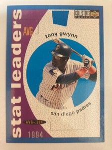 1995 Collector's Choice SE Tony Gwynn #140 STL San Diego Padres