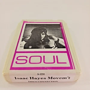 Isaac Hayes Movem't 8 Track Tape Cassette Disco Connection Vtg AudioPak S-1231 - Picture 1 of 7