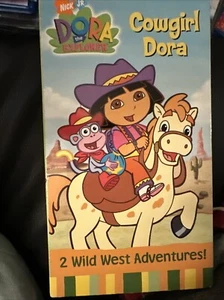 Dora the Explorer Cowgirl Dora VHS 2003 Nick Jr. - Picture 1 of 2
