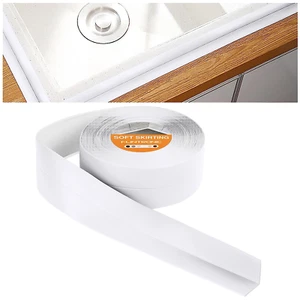 Caulk Tape, Bath & Kitchen Caulk Tape Sealant Strip, 1.5" X 14.8Ft Self Adhesive - Picture 1 of 9