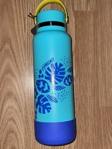 Limited Edition Hawaii 40oz Wide Mouth With Flexcap and Boot HYDRANGEA - Picture 1 of 6