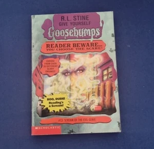 Goosebumps Give Yourself #13 SCREAM OF THE EVIL GENIE 1ST EDITION 1997 RL Stine - Picture 1 of 6