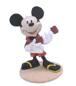Disney Mickey Mouse hawaiianische Lua Gitarrenfigur 3" Decopac Kuchenaufleger 2013 - Bild 1 von 7
