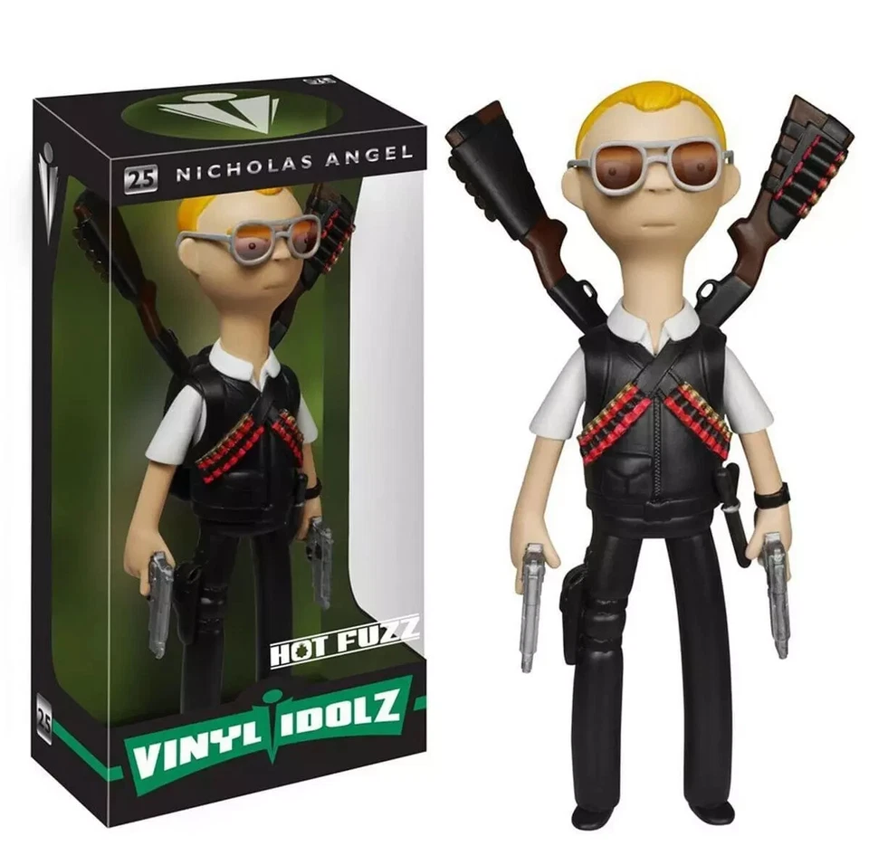Figura de vinilo Hot Fuzz Nicholas Angel Idolz Foto 1 de 3