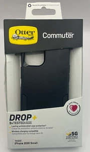 OTTERBOX Commuter Case for Apple iPhone 12 Mini - Black- 77-65356 - NEW - Picture 1 of 2