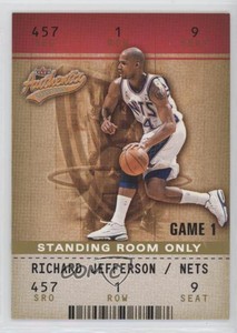 2002-03 Fleer Authentix Standing Room Only /25 Richard Jefferson #8