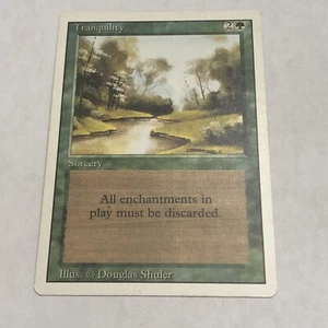 Magic The gathering Tranquility Revised Edition Common Sorcery - Picture 1 of 8
