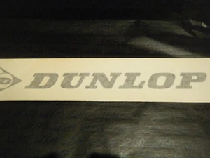 DUNLOP PERIOD WINDOW STICKER AUTOCOLLANT FORD ESCORT JIM CLARK F1 STIRLING MOSS - Picture 1 of 3