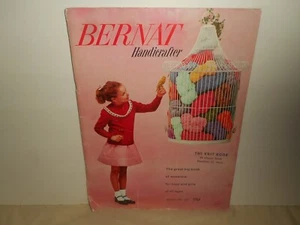 BERNAT Handicrafter Modelli di Maglia Libro n. 47 maglioni ragazzo e ragazza 1956 - Foto 1 di 24