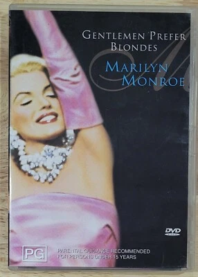 Gentlemen Prefer Blondes - DVD Reg 4 PAL - Marilyn Monroe - Free Postage  - image 1 of 3