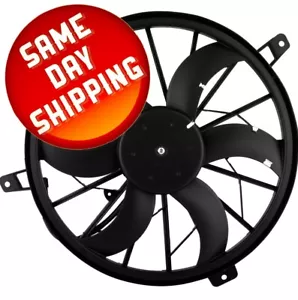 99-03 Fits JEEP GRAND CHEROKEE LIBERTY 4.0L 4.7L RADIATOR COOLING FAN ASSEMBLY - Bild 1 von 3