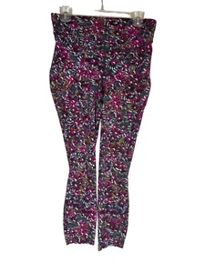 Leggings Lululemon Wunder Under tiro alto 7/8 largo patrón floral multicolor - Imagen 1 de 8