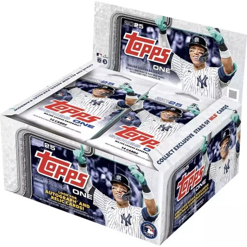 2025 Topps Series 1 Baseball Factory Sealed Retail Display Box | eBay