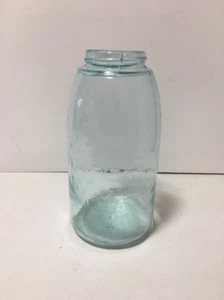 Rohgrün Freimaurer Patent 30. November 1858 Obstglas 1/2 Gallone - Bild 1 von 6